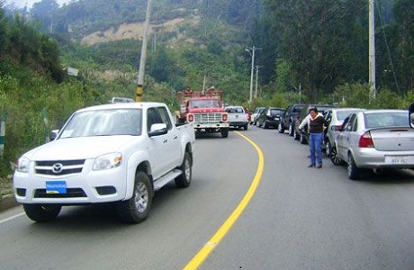 Quedó inaugurada la nueva carretera de Monay a Paccha